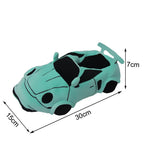 10 COLORS Vehicle Shape Plush Slippers Women Men Cartoon Car Warm Soft House Shoes Birthday Party Indoor Slipper