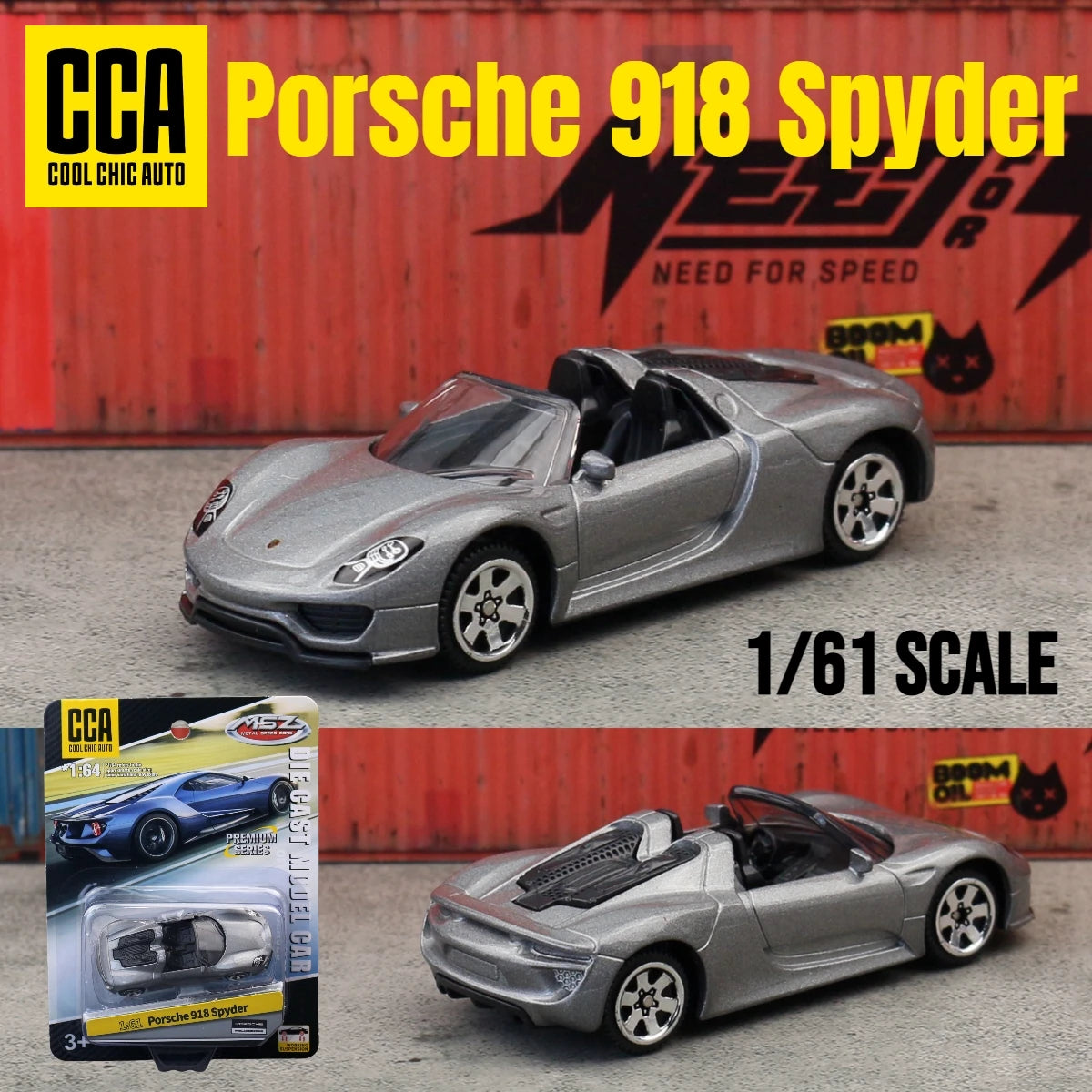 Diecast Car Model 1:64 Scale Metal Collectible Toy