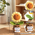 Custom Crochet Dolls Handmade Pocket Hug Animal Positive Plant Bespoke Unique Knitted Doll Plush Toy Gift for The One I Love