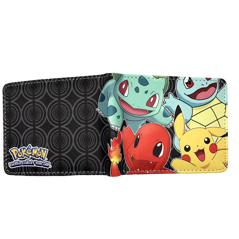 Cartoon Wallet – PU Short Purse with Interior Pocket