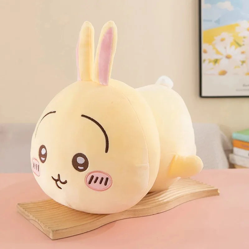 Hot Momonga Plush Pillow Cartoon Hachiware Soft Pillow Cute Usagi Plush Doll Ornament Anime Plush Gift for Girl Home Decoration