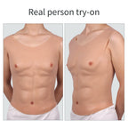 Silicone Muscle Chest Enhancer – Realistic Abs Cosplay Pad