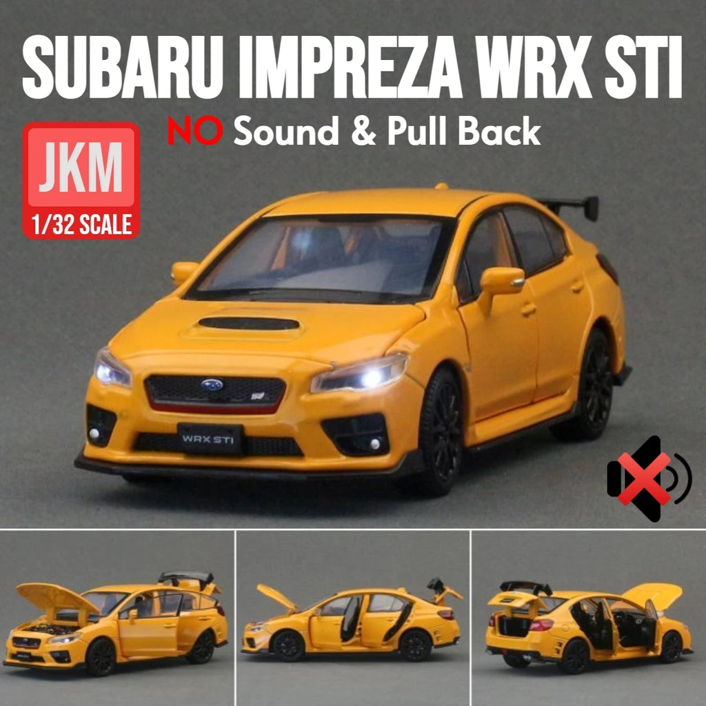 Diecast JDM Car Model – 1:32 Pull Back Toy with Lights