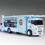 Diecast Trailer – 1:64 Metal Pull-Back Toy