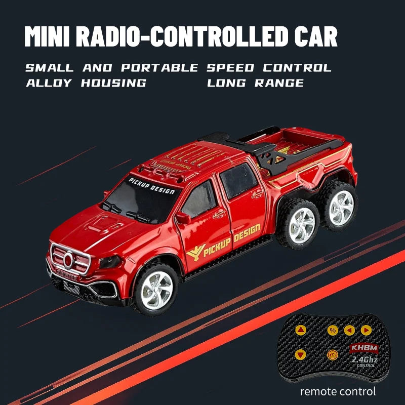 1:64 RC Car Mini Alloy Remote Control Vehicle