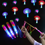 LED Flying Rocket Toy – Light Up Party Toy