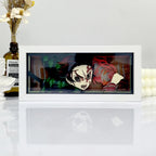 3D LED Shadow Box Light Paper Night Light Remote Control