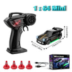 1:64 RC Drift Car – with Rechargeable Battery
