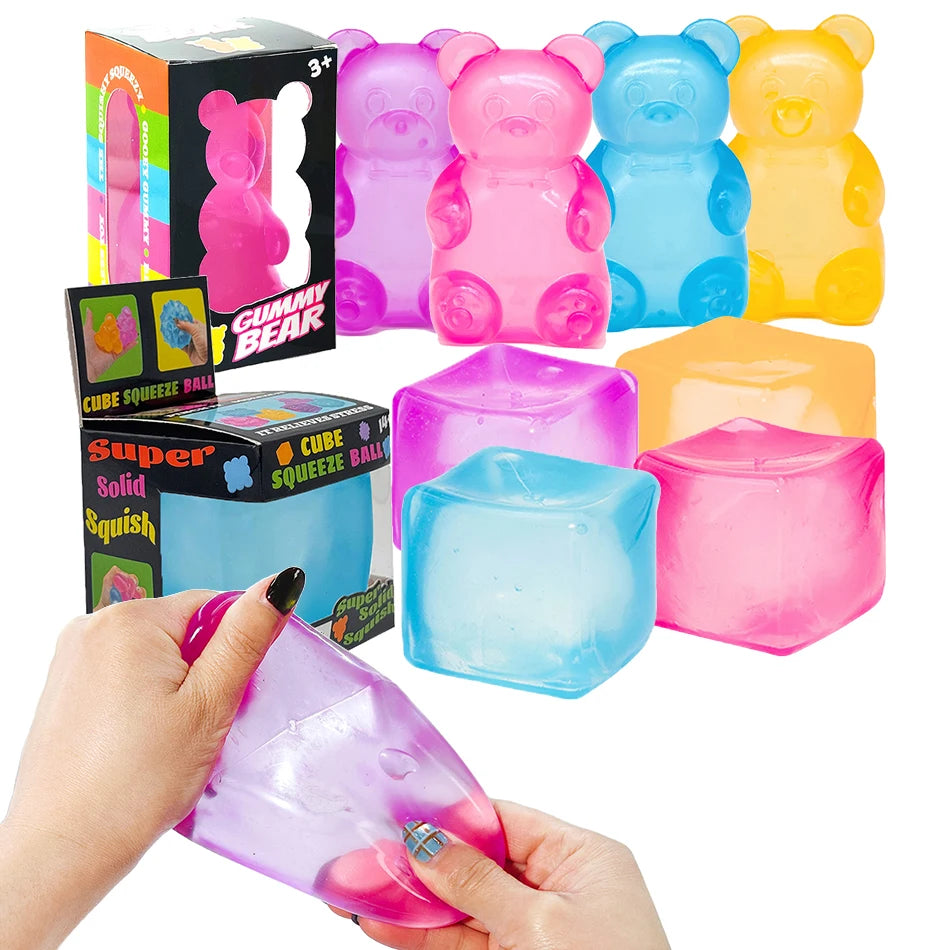 Slow Rising Fidget Cube – Sensory Stress Relief Desk Toy