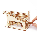 3D Wooden Puzzle – Marble Run Kit