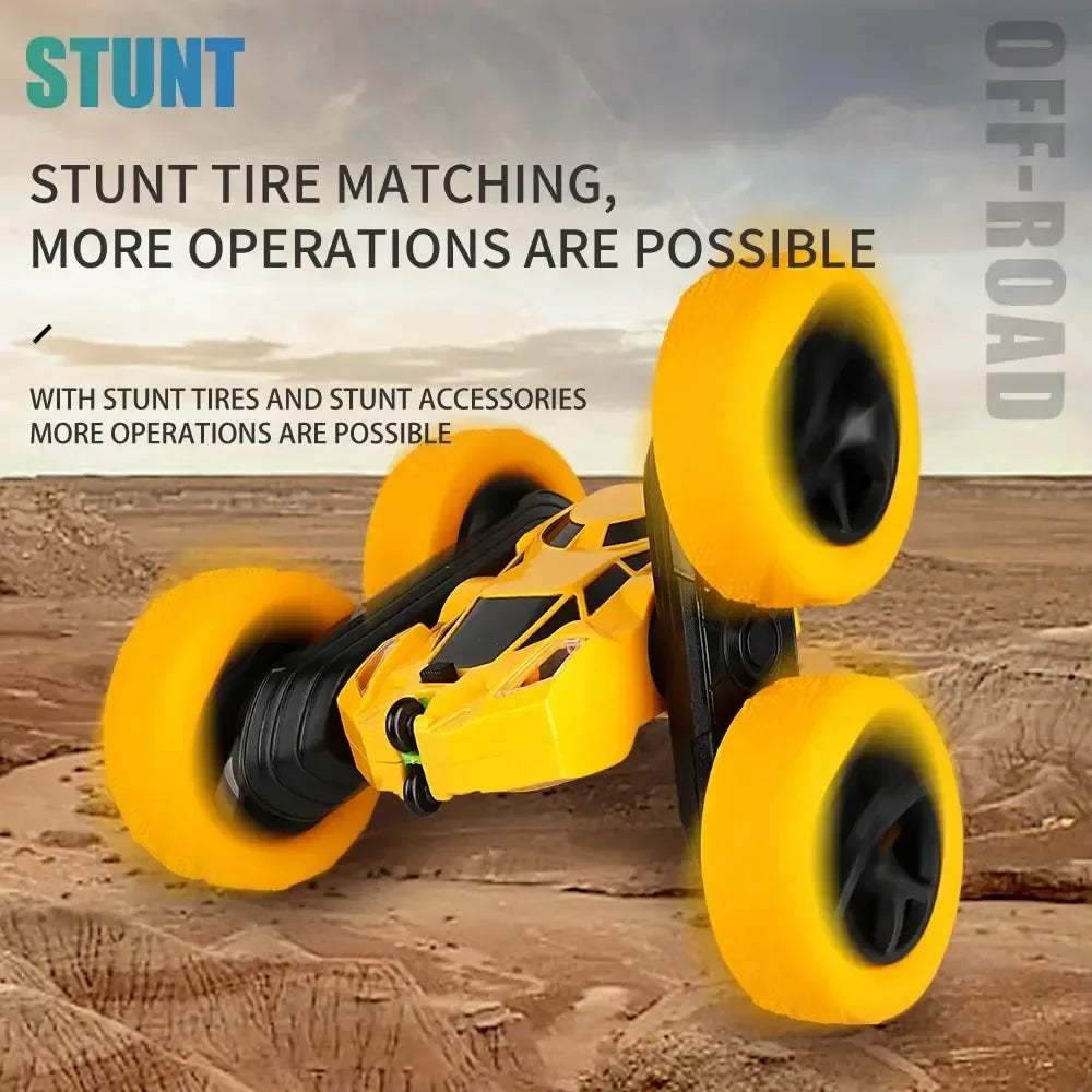 Remote Control Stunt Car 360° Flip Drift Off-Road RC Car with 2.4G Remote