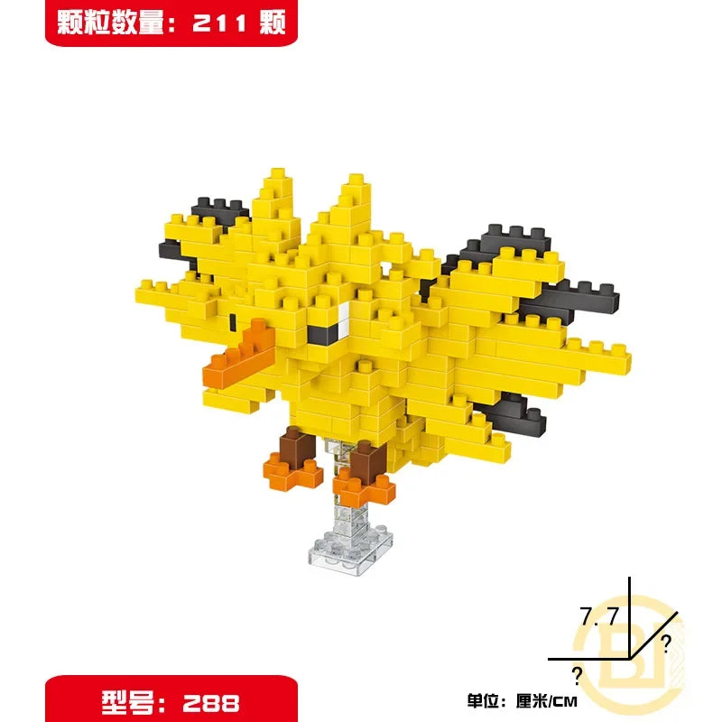 Mini Building Blocks DIY Character Assemble Model Set