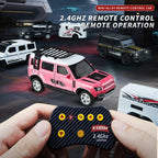 1:64 RC Car Mini Alloy Remote Control Vehicle