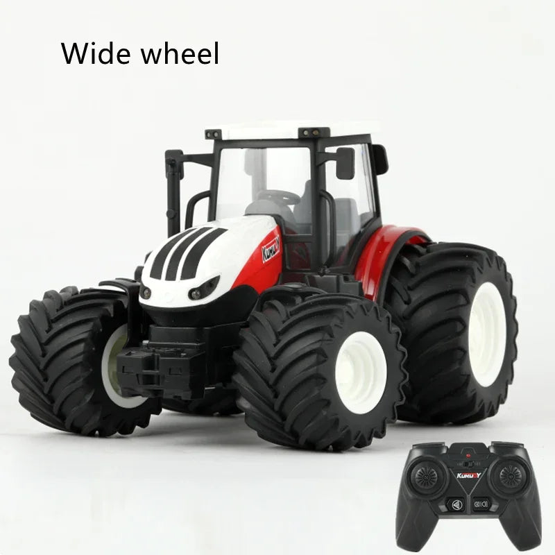 RC Farm Tractor 1:24 with Trailer Remote Control Farm Vehicle
