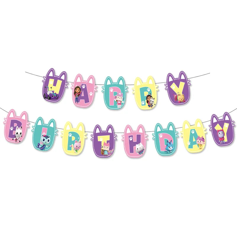 Birthday Party Supplies – Kids Tableware & Decoration Set