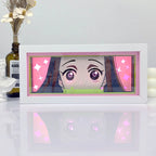 3D LED Shadow Box Light Paper Night Light Remote Control