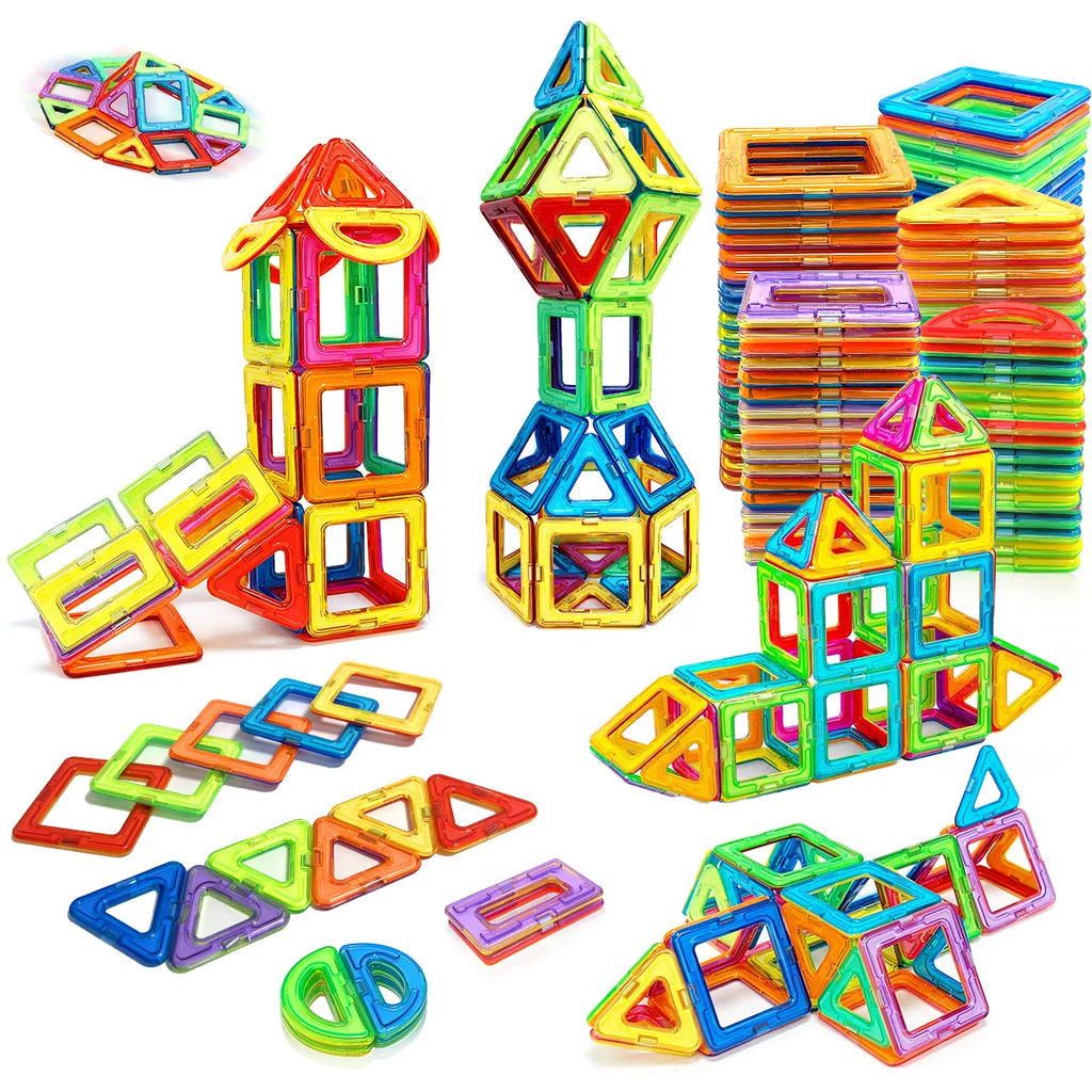 Magnetic Building Blocks – STEM Construction Set for Kids