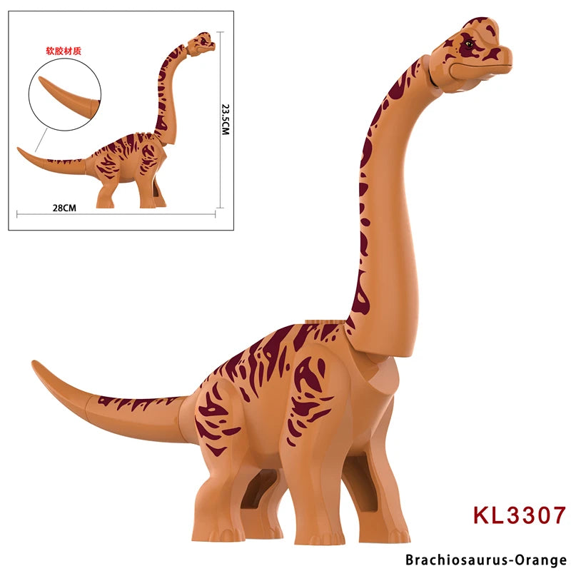 Dinosaur Building Blocks – DIY Dinosaur Brick Model Set
