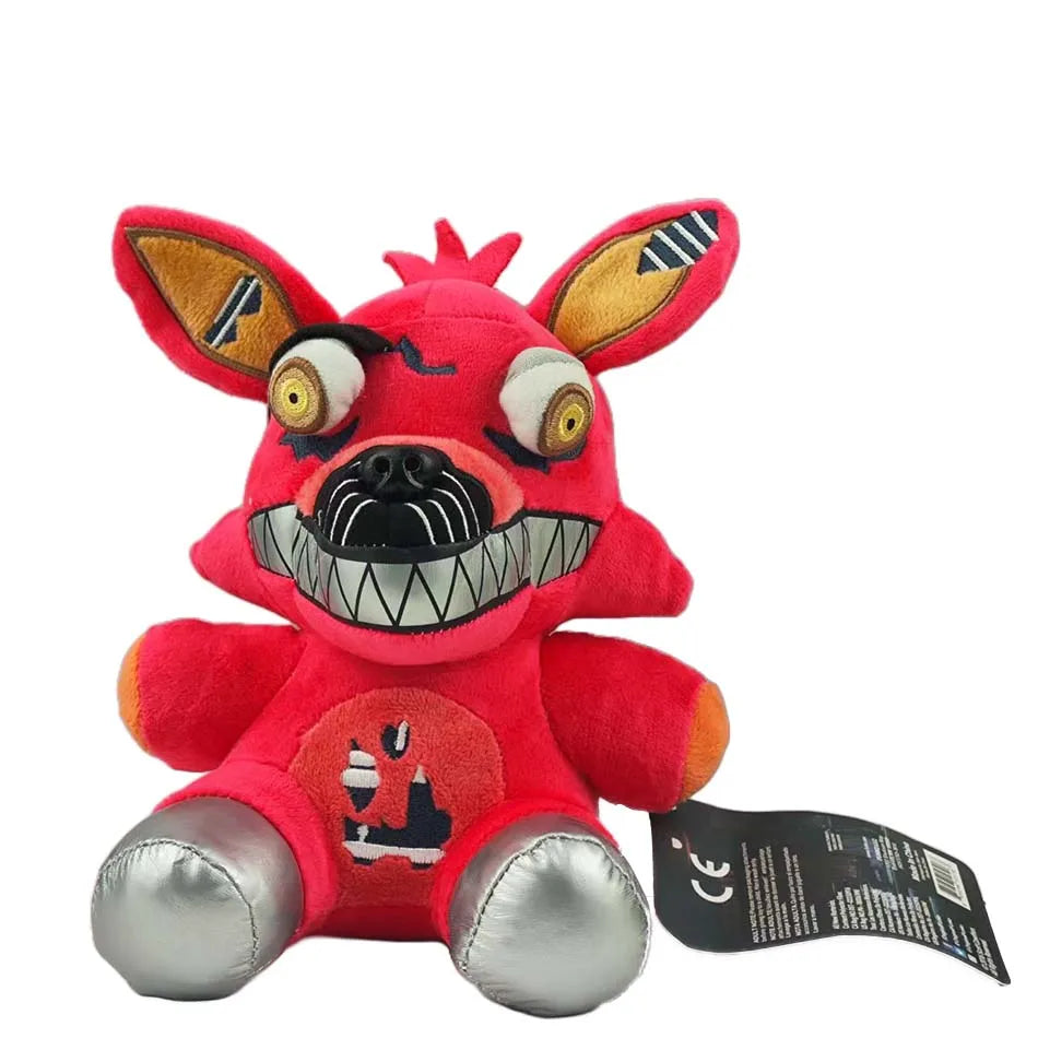 Horror Bear Plush Toy – Cute Cartoon Stuffed Doll