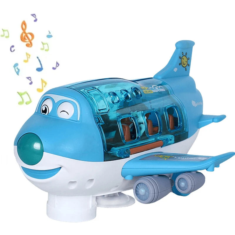 Airplane Toy – Aircraft Model for Kids with Music Simulation
