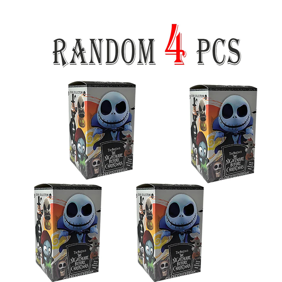 The Nightmare Before Christmas Blind Box Hot Figures Jack Sally Cosbi Collectible Figurine Doll Friend Birthday/Christmas Gifts