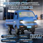 RC Drift Truck 1:18 with LED Lights, Remote Control Climbing Car