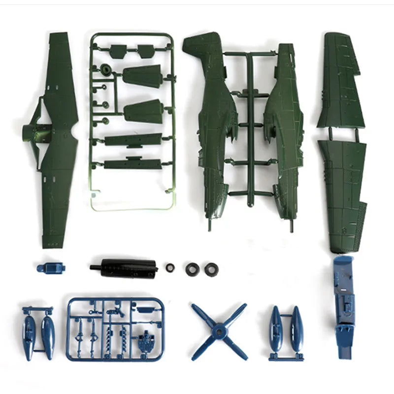 Fighter Aircraft Model Kit – 1:48 Scale Assembly Set