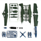Fighter Aircraft Model Kit – 1:48 Scale Assembly Set