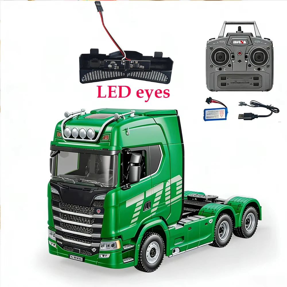 RC Engineering Truck 1:18 19CH Remote Control Tractor Trailer
