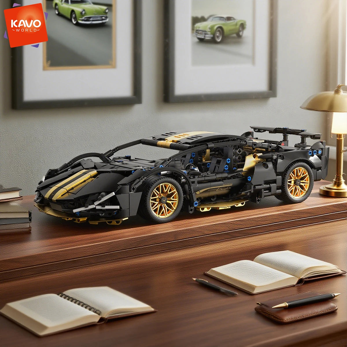 Supercar Building Blocks – 1280-Piece Racing Car