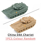 Tank Model Kit – 1:144 Scale Military Vehicle Set
