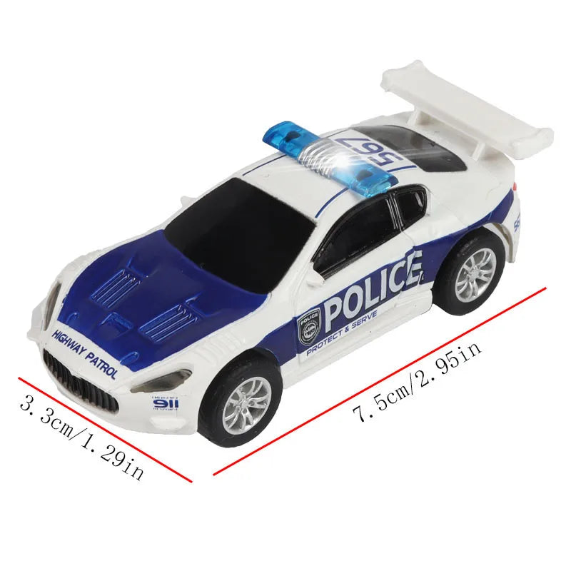 Slot Car Racing Toy 1:64 Electric Race Track Car