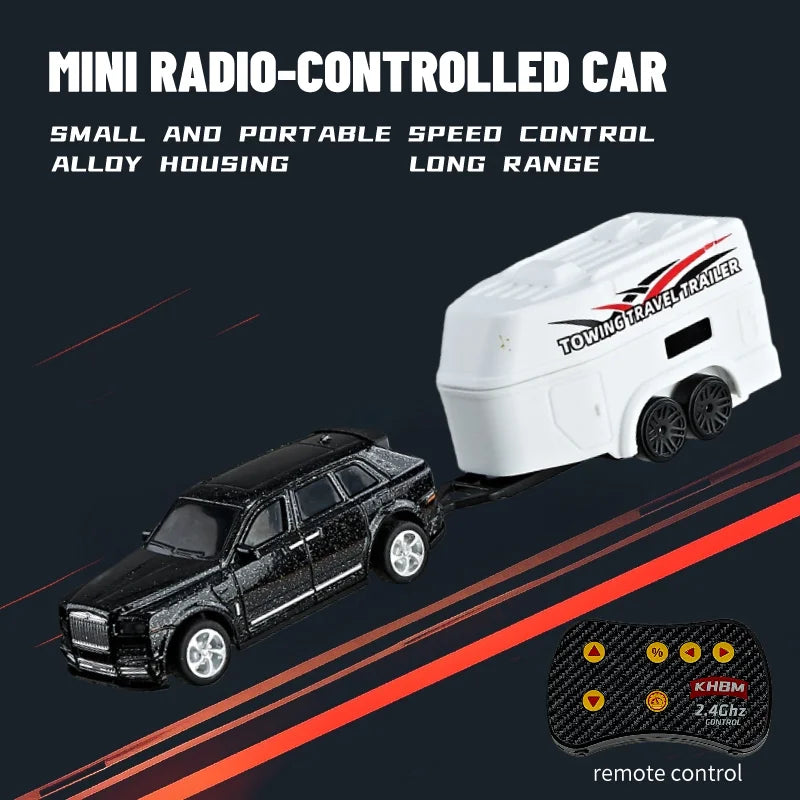 1:64 RC Car Mini Alloy Remote Control Vehicle