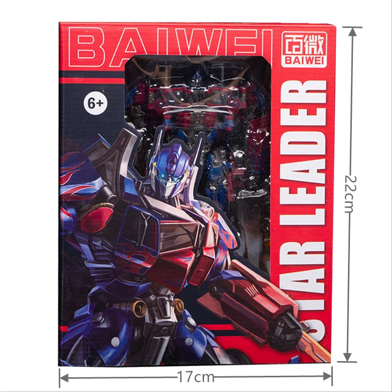 17cm Transforming Robot Car Toy Action Figure