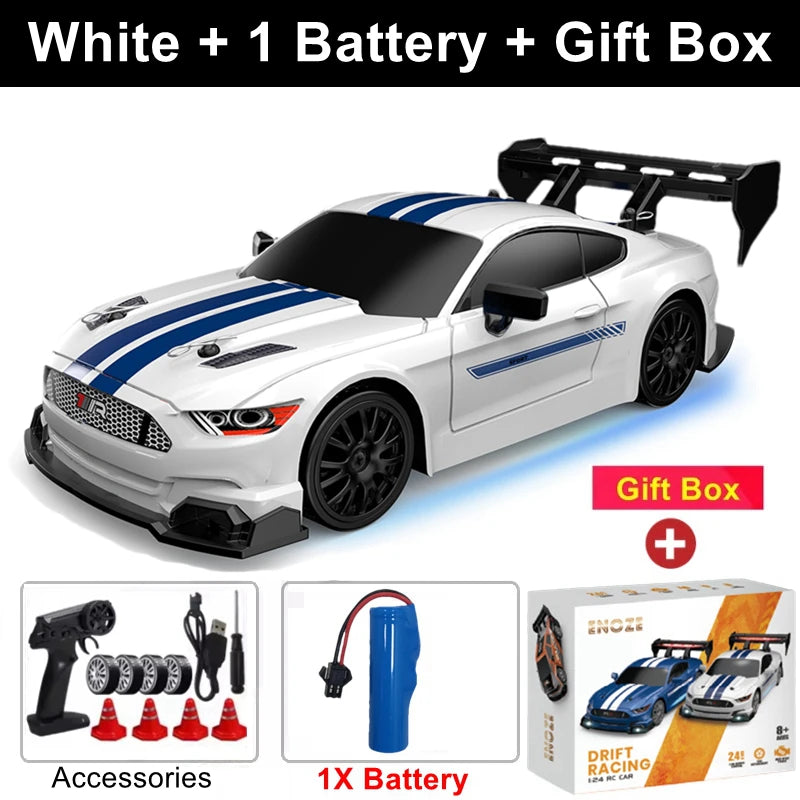 RC Drift Car 1:24 4WD Remote Control Racing Car