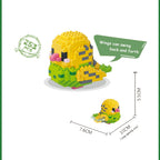 Parrot Building Blocks – Colorful Micro 3D Model Kit