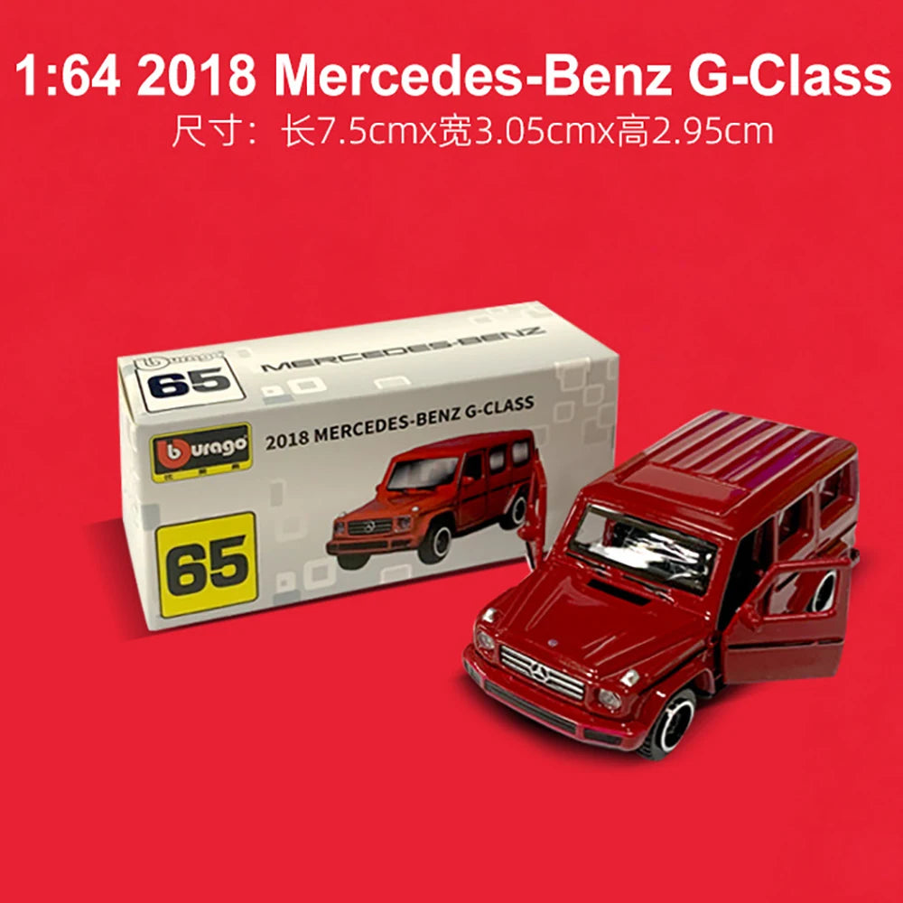 Diecast Car Model 1:64 Scale Metal Collectible Toy