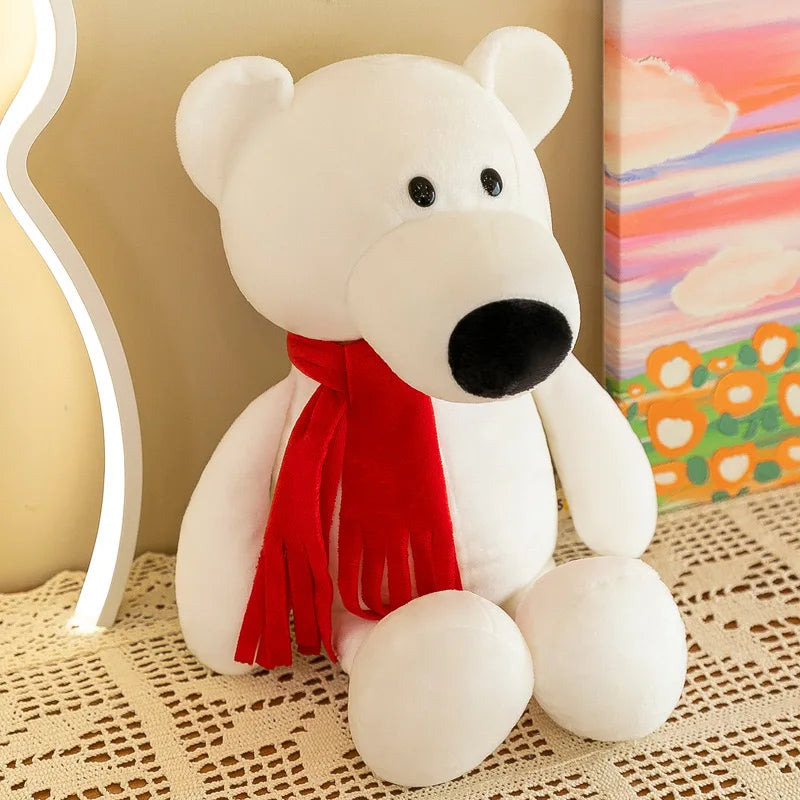 25CM Kawaii Jungle Animal Plush Toys Forest Animal Plush Dog Zebra Elephant Lion Fox Giraffe Children's Toys Doll Birthday Gift