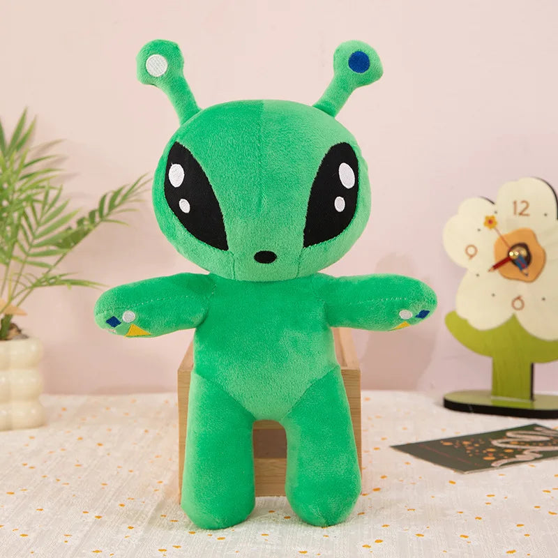30cm Alien Plush Toy – Green Soft Stuffed Character