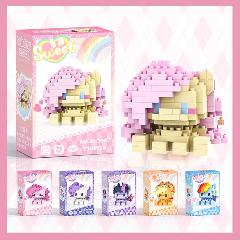 Micro Building Blocks Model Mini Plastic Construction Set
