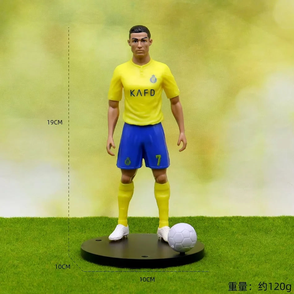 Football Action Figure 18-20cm Soccer Player Collectible Model