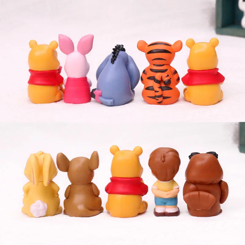 Winnie The Pooh Action Figures 10pc PVC Figure Set