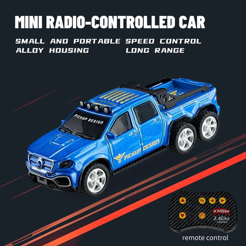 1:64 RC Car Mini Alloy Remote Control Vehicle