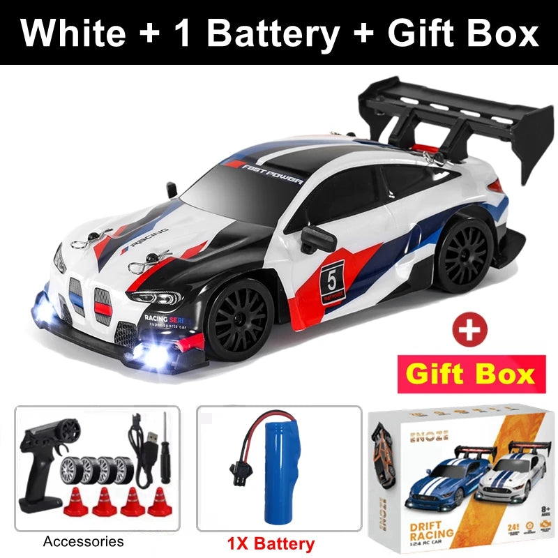 RC Drift Car 1:24 4WD Remote Control Racing Car
