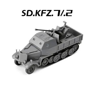 Military Vehicle Model Kit – 1/72 Scale Assembly Set