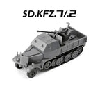 Military Vehicle Model Kit – 1/72 Scale Assembly Set
