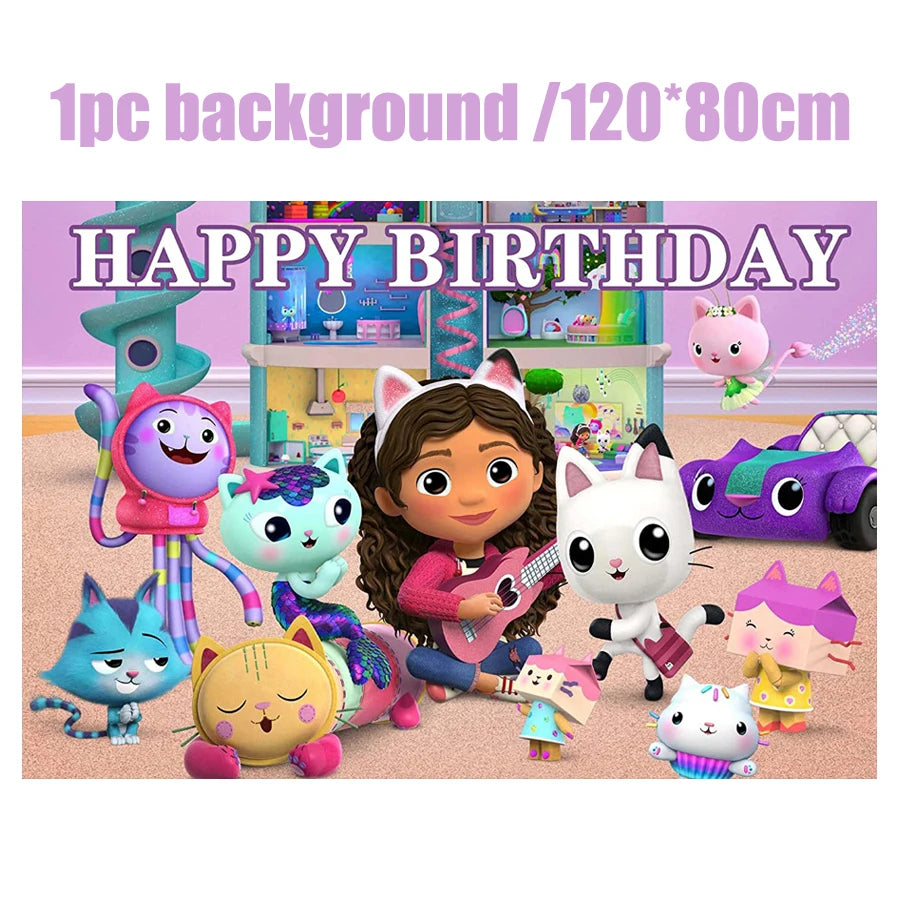Birthday Party Supplies – Kids Tableware & Decoration Set