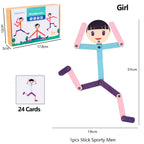 DIY Puzzle Toy, Preschool Puzzle Game, Fine Motor Toy, Early Learning Puzzle, Double-Sided Puzzle Cards