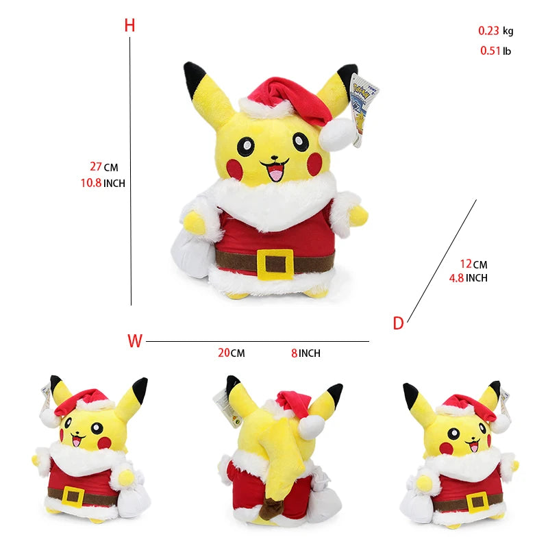 20-30cm Pikachu Plush Toy Character Stuffed Animal
