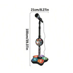 Kids Karaoke Microphone with Stand Portable Singing Toy